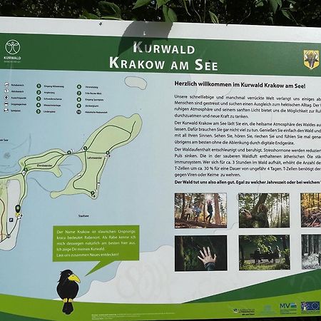 Ferienwohnung Fuer 2 Personen Krakow am See Buitenkant foto